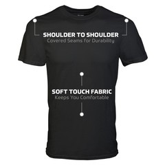 5-Pack Men’s Crew 100% CottonT-Shirts,2X-Large Black/Sport Grey/Military Green