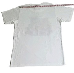 Luv SL by Odel Perahera White Graphic Print Souvenir T-shirt Sri Lanka Size M
