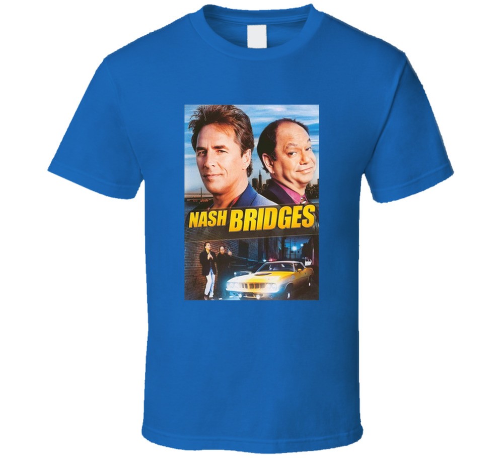 Nash Bridges Tv Show Tee 90s American Police Television Series T Shirt gallery
