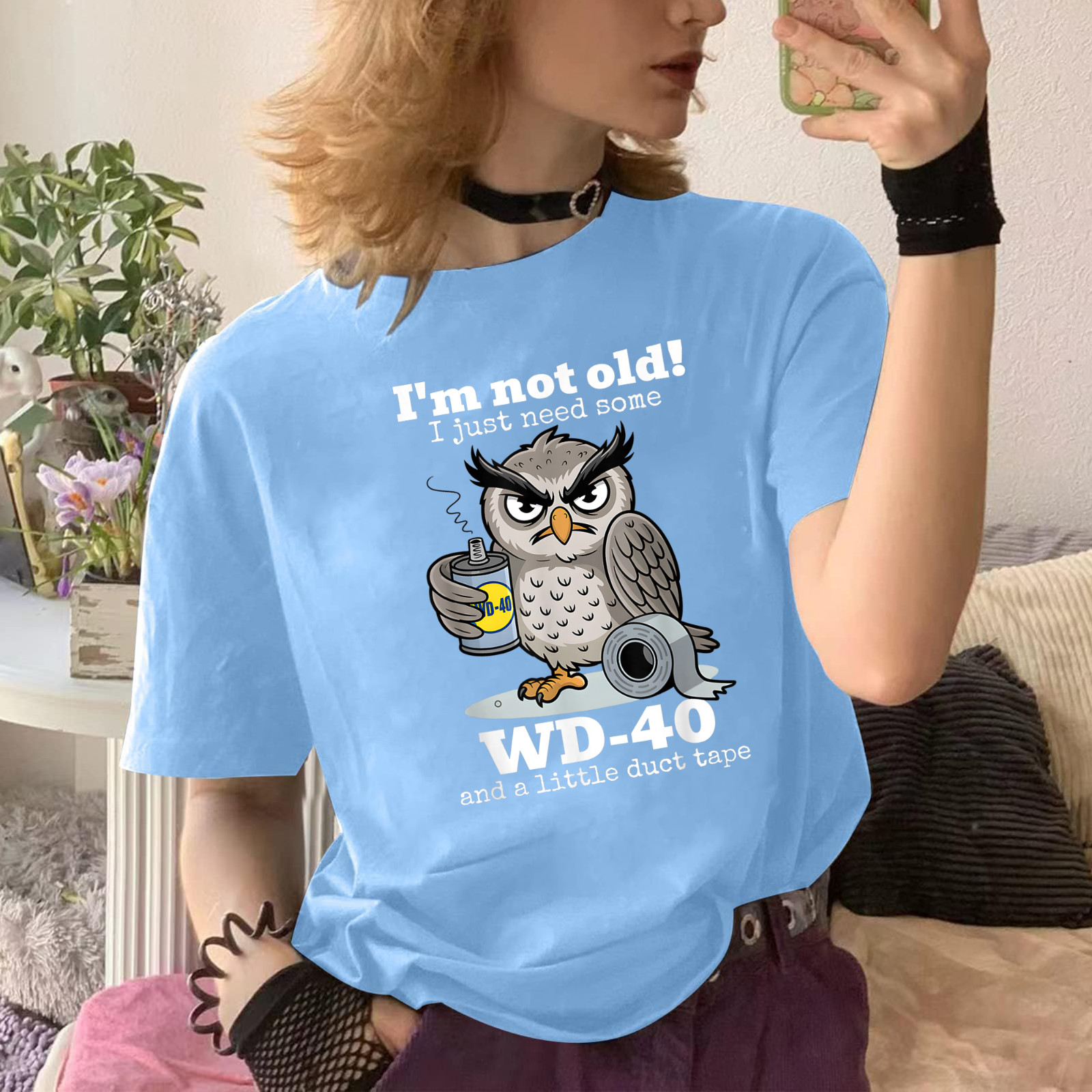 I'm not Old I just Need Some WD-40 and a Little Duct Tape T-Shirt gallery