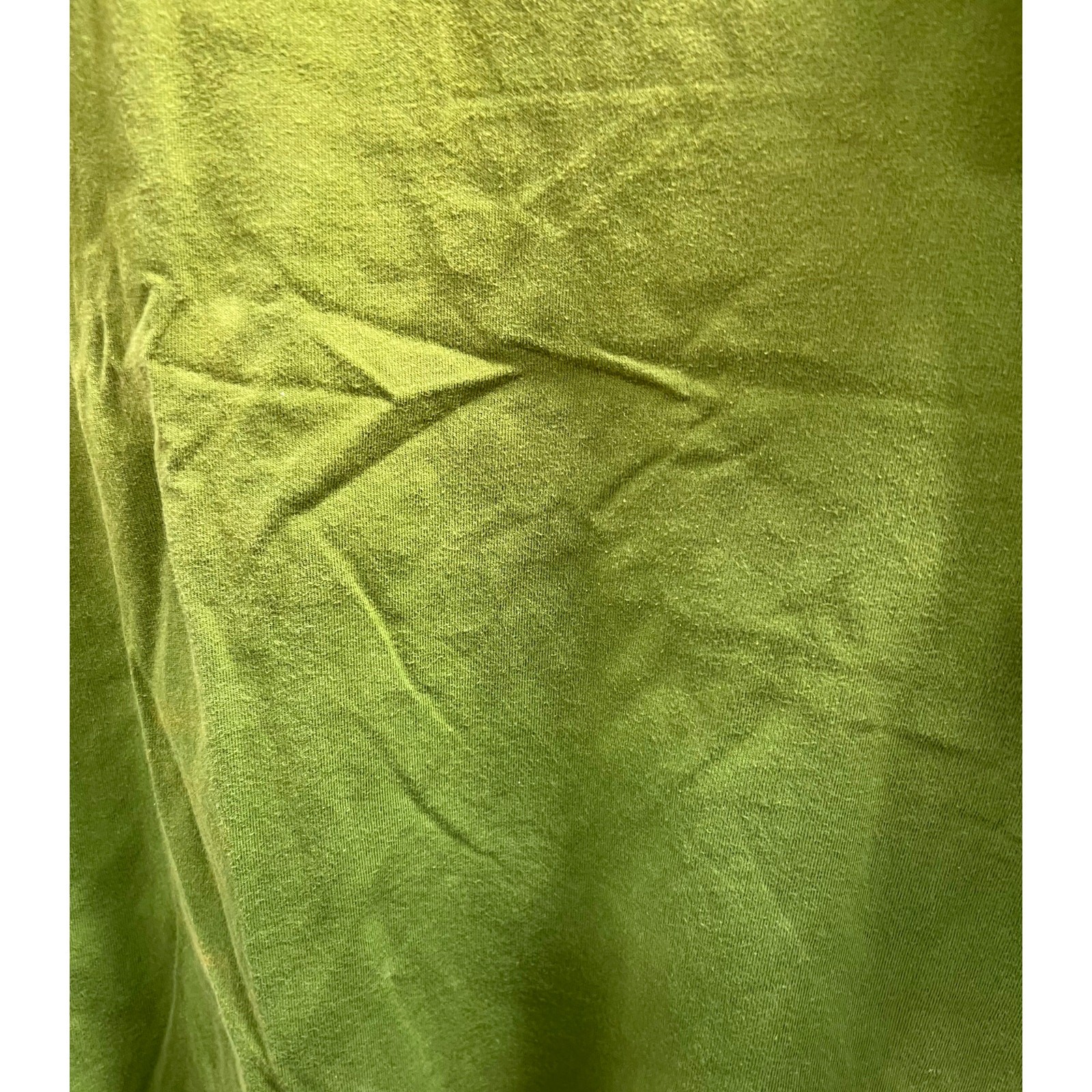 DULUTH TRADING CO. Longtail heavy lime green ombre tee sz L SEE DESCRIPTION gallery