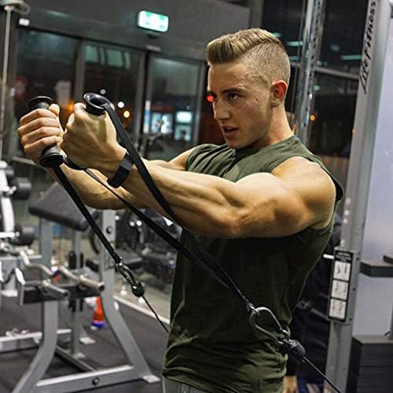 Men's Workout Tank Tops Sleeveless Gym Bodybuilding Fitness Muscle Tee Shirts gallery