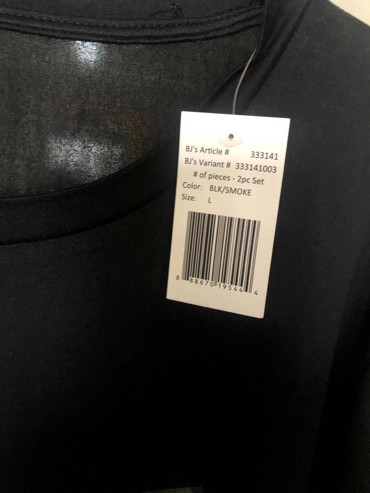 Men’s Berkley Jensen Black Shirt Size L NEW gallery