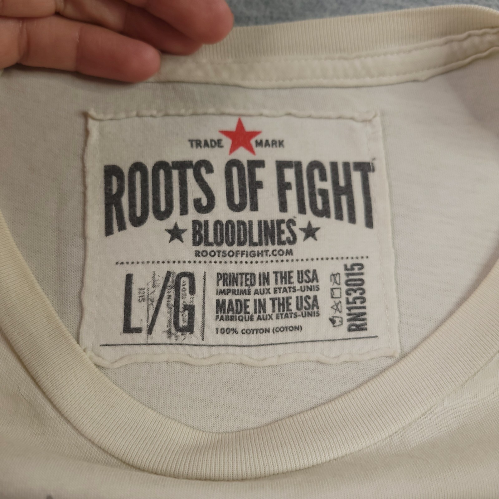 Roots Of Fight Ali T Shirt Mens Large Made In USA SEE DESCRIPTION gallery