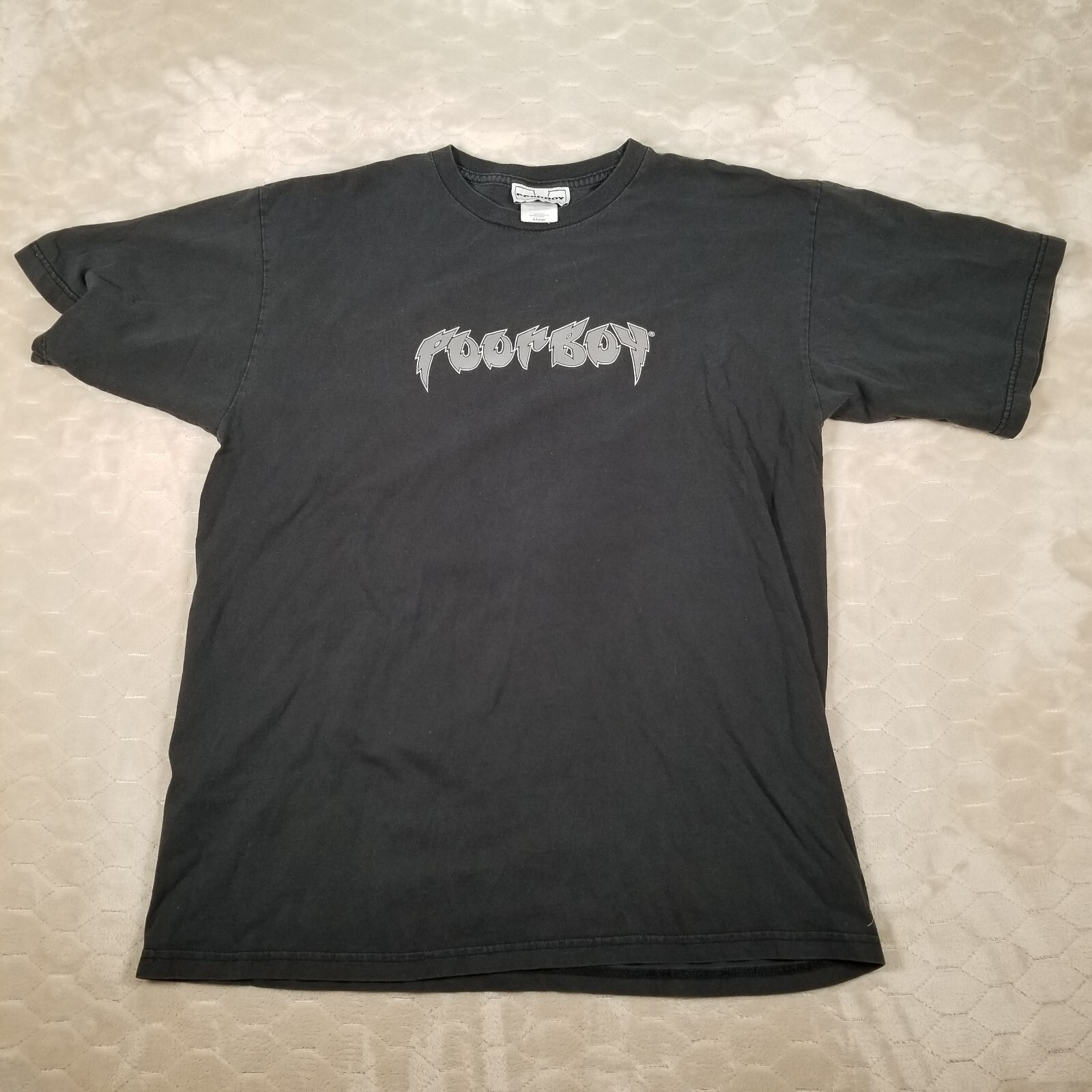 RARE VTG 90s PoorBoy Shirt Faded Worn Sz XL Surfing See Pics gallery