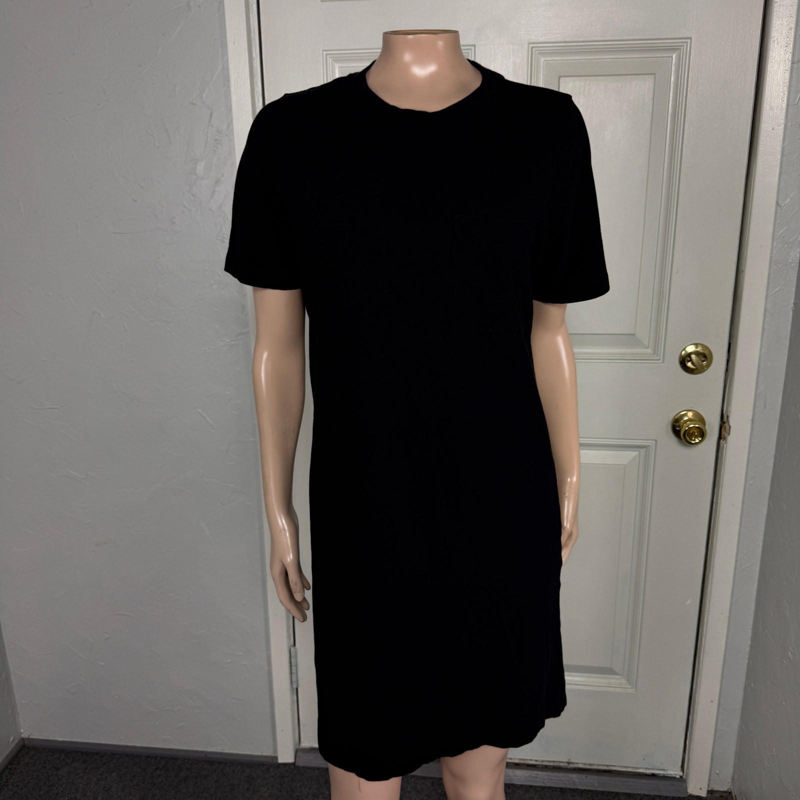 Everlane Women’s Shirt Dress Small Cotton Pocket Tee T-shirt Shift Cotton S/S O1