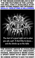 JUST A DIRTY WHITE BOY Naughty Fun Dark Humor Devilish Funny Skeleton T-shirt