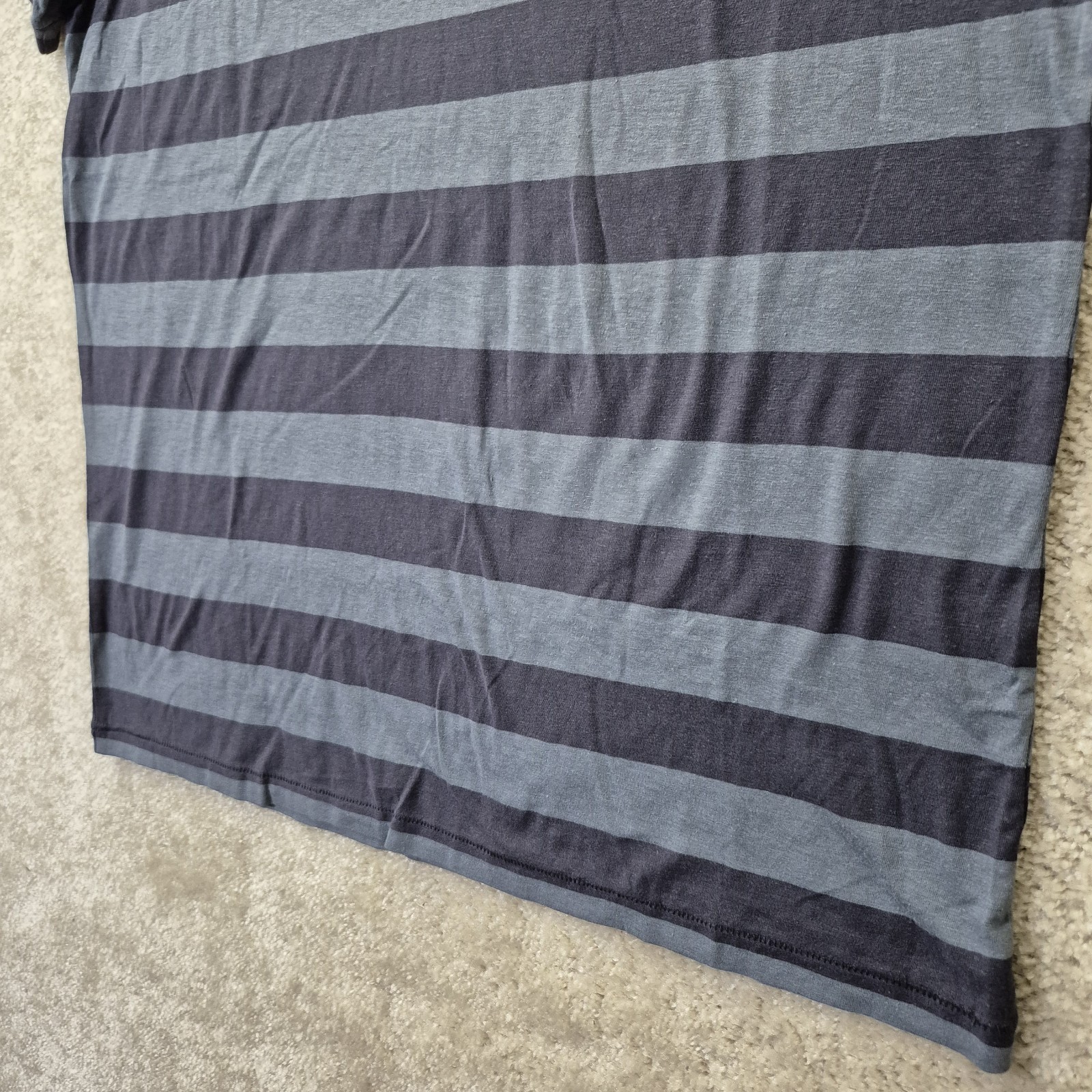 Taylor Stitch Cotton Hemp T Shirt Mens 44 XL Blue Outdoor Coastal Beach Hippie gallery