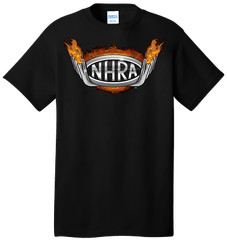NHRA TOP FUEL BLACK TEE OFFICIAL LICENCED PRODUCT *FREE SHIPPING *