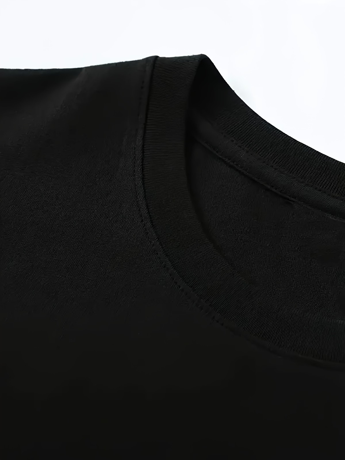 Mens Big & Tall Plus Size 12 Pack Black Cotton Short Sleeve Sweat Wicking Tees gallery