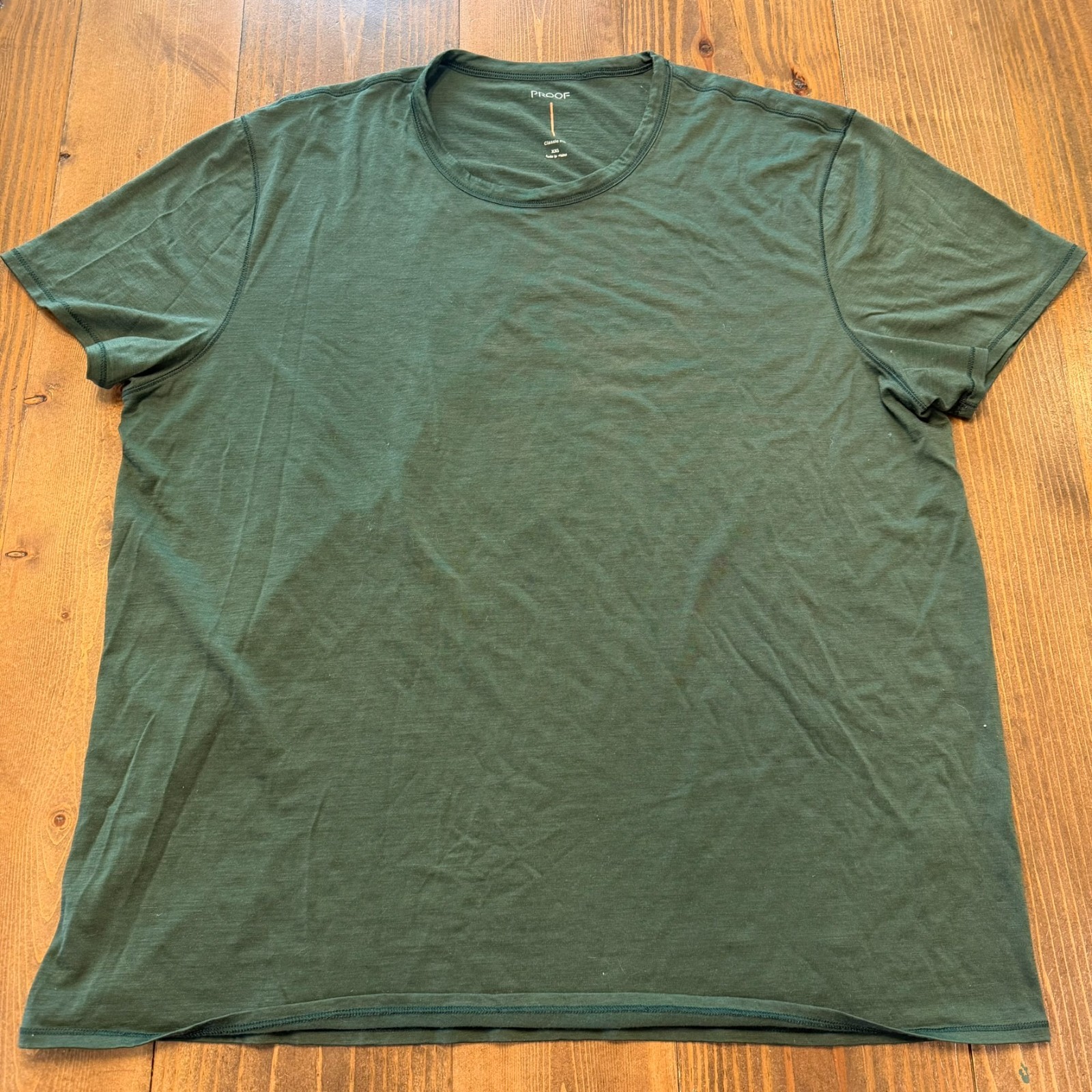Proof Huckberry Shirt Mens Navy 72 Hour Merino Wool Base Layer Tee Outdoor XXL