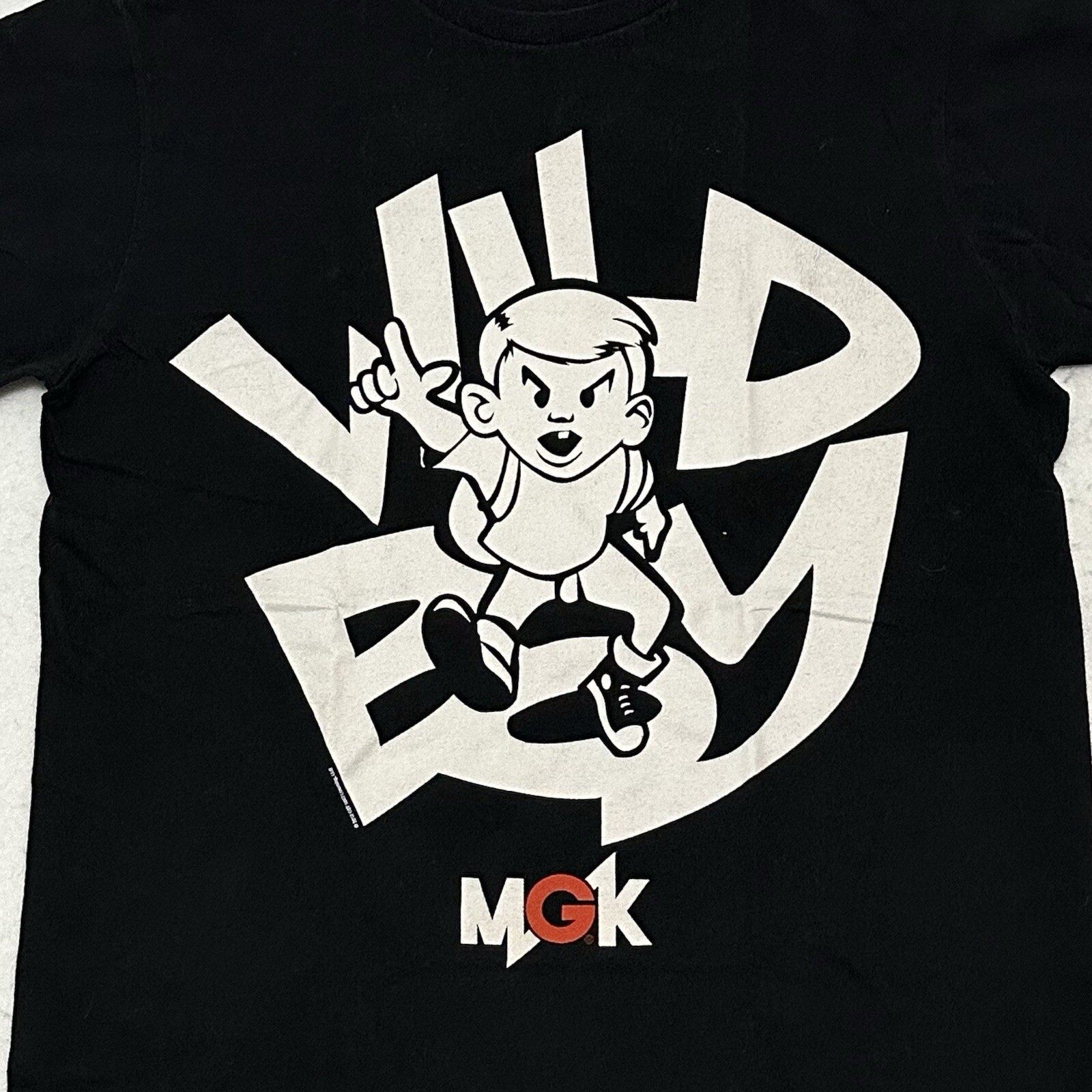 Machine Gun Kelly MGK 2012 Wild Boy Lace Up Tour Tickets Rock Band T-Shirt Men M gallery
