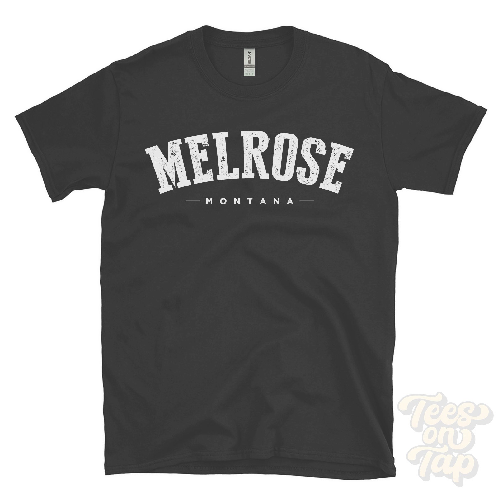 MELROSE MONTANA T-SHIRT Butte-Silver Bow Silver Bow USA retro varsity style gift gallery