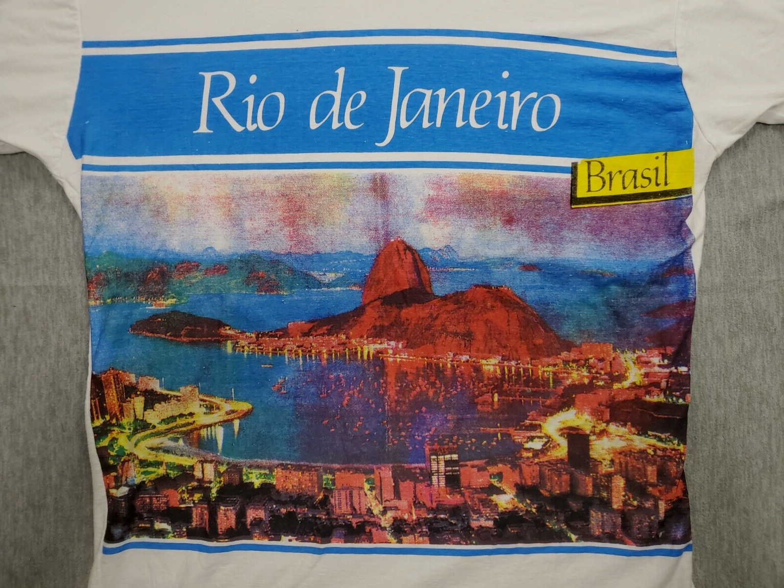 Rio de Janeiro Brasil Shirt Per Giorno Adult Medium Short Sleeve gallery