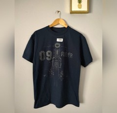 Shirt graphic size Medium SUNA color Blue Short Sleeve New Unisex 100% new