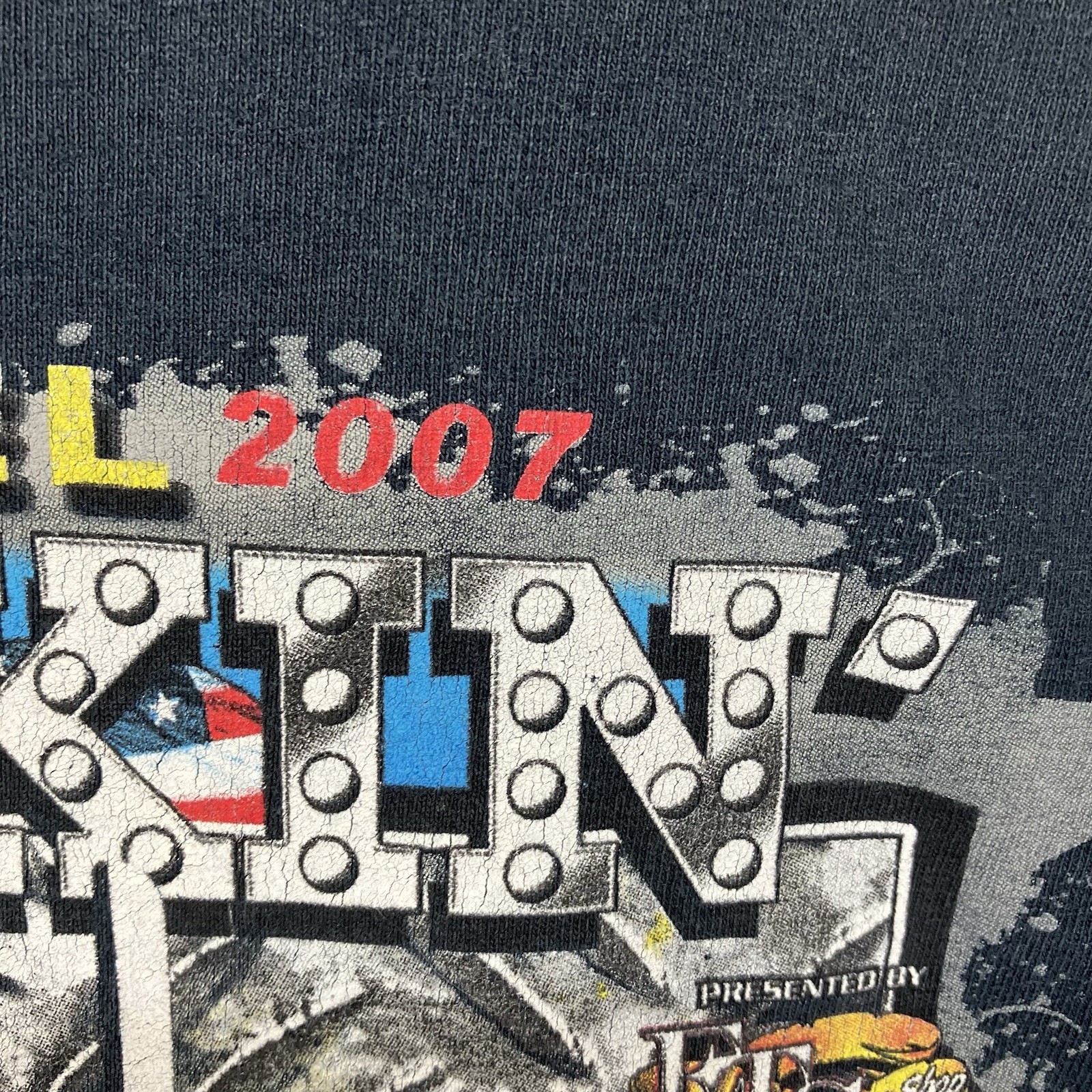 Vintage American Y2K Trucker Semi Truck T Shirt Mens XL 2017 Truckin' Natinals gallery