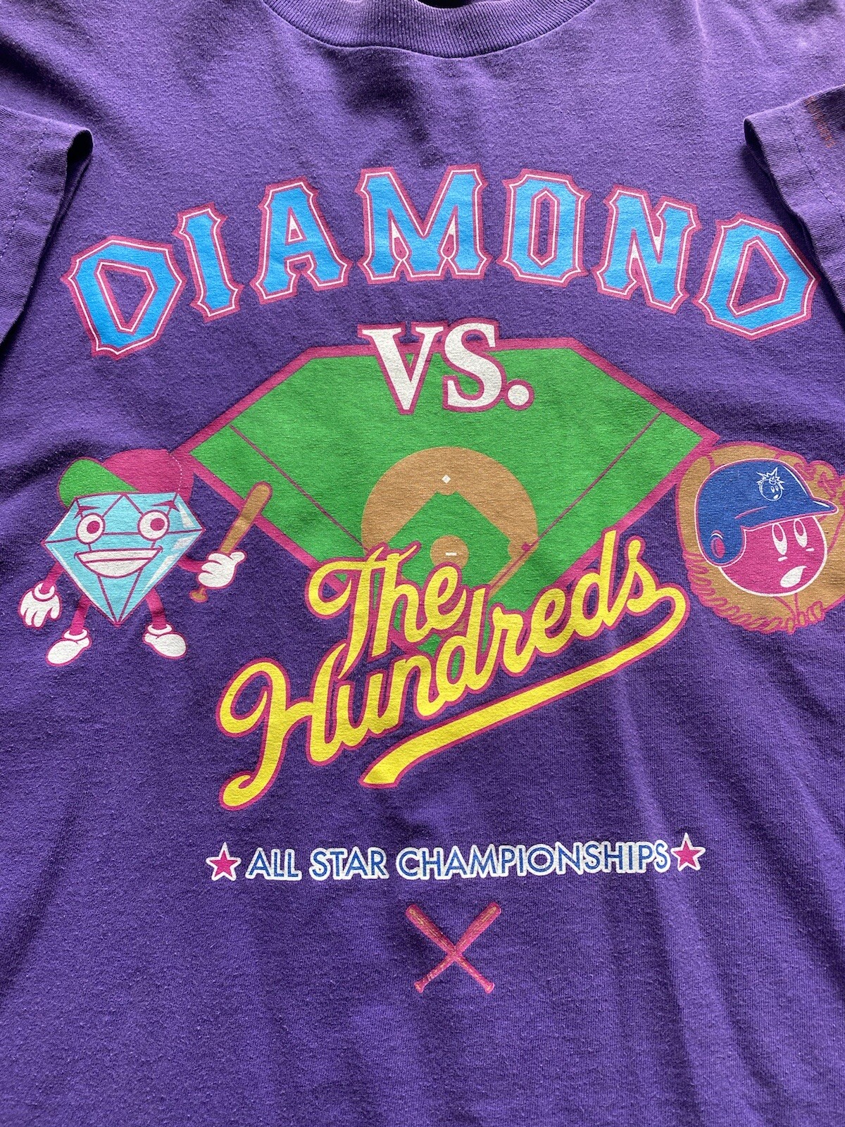The Hundred X Diamond Supply T-Shirt Medium Purple All Star Championships gallery