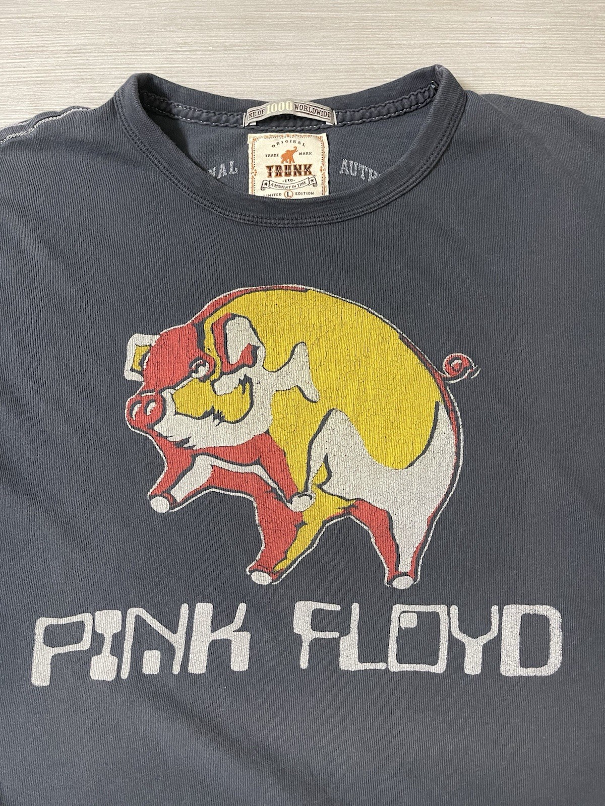 Trunk Ltd Limited Edition Pink Floyd Band T Shirt Pig 1 Of 1000 Men’s Size Large gallery