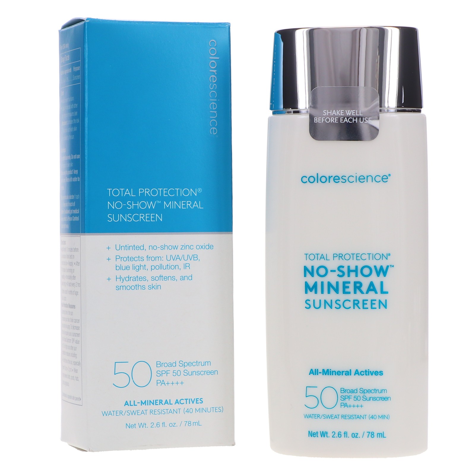 Colorescience Sunforgettable Total Protection No-Show Mineral Sunscreen SPF 50