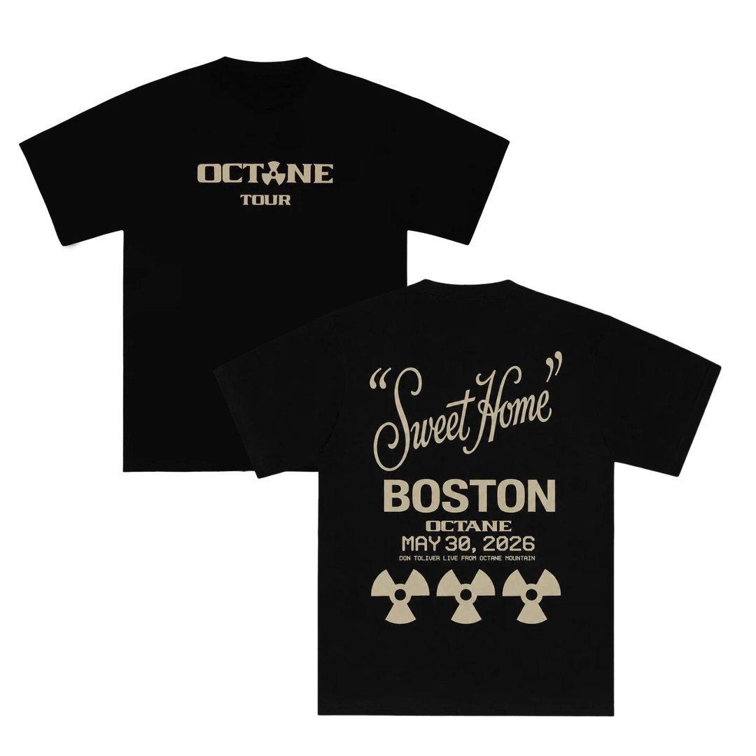 Don Toliver Merch - Octane "Sweet Home" Boston On May 30, 2026 T-Shirt gallery