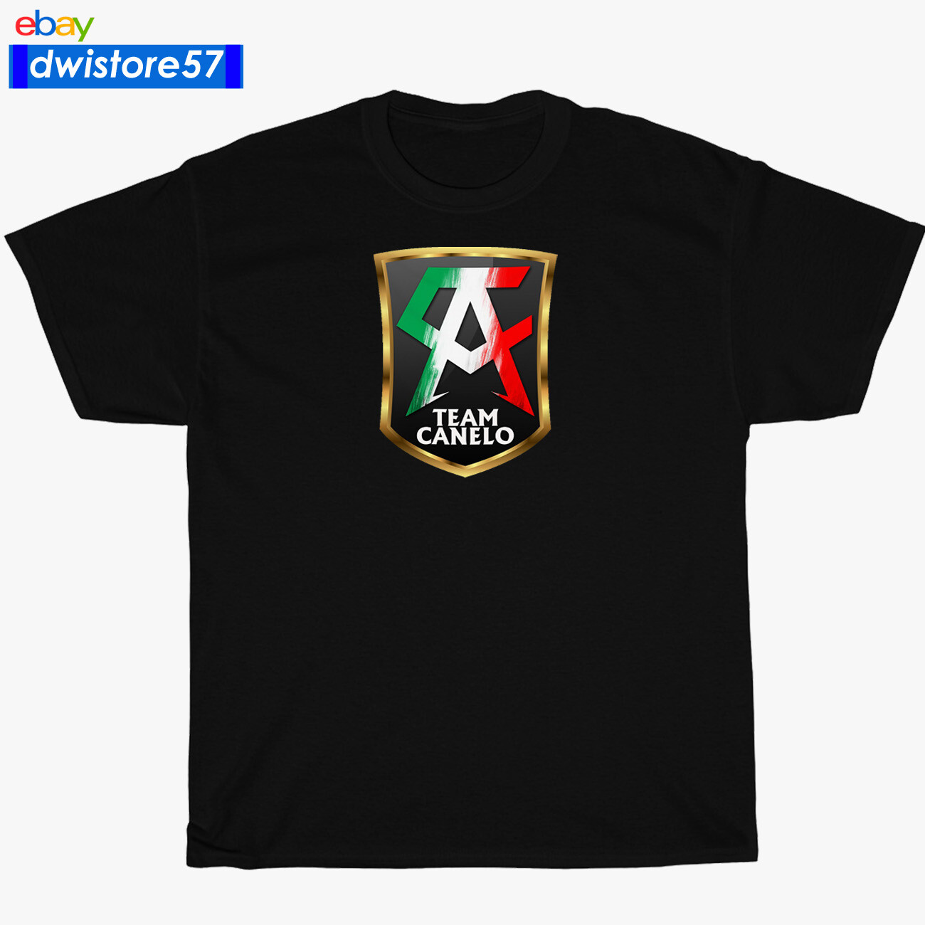 New Canelo Alvarez Boxing Team Logo Black/Navy/White/Grey Men's T-Shirt S-5XL gallery