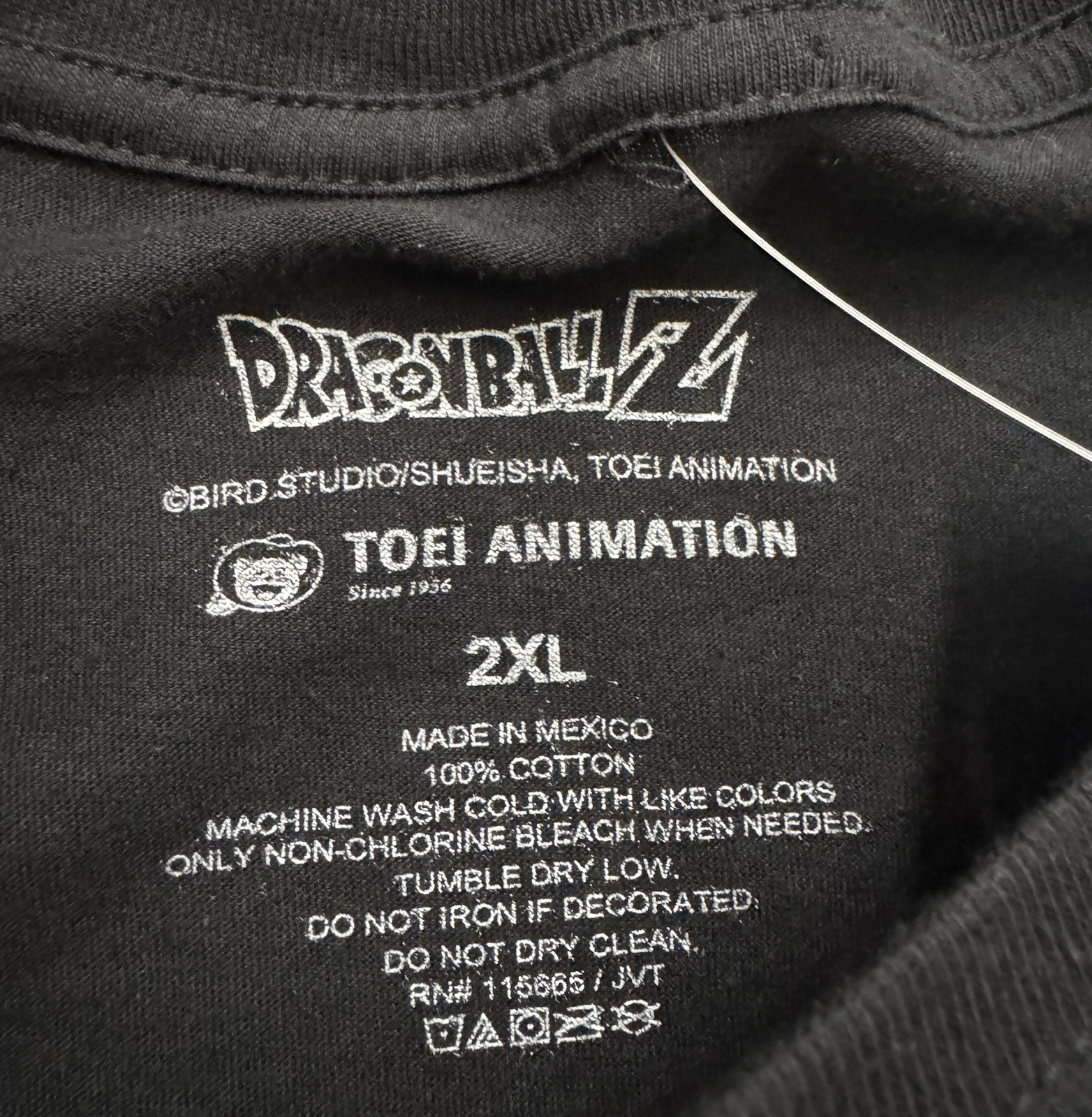NEW Dragon Ball Z Teen Gohan Shirt Mens 2XL Anime Tee Black Short Sleeve Toei gallery