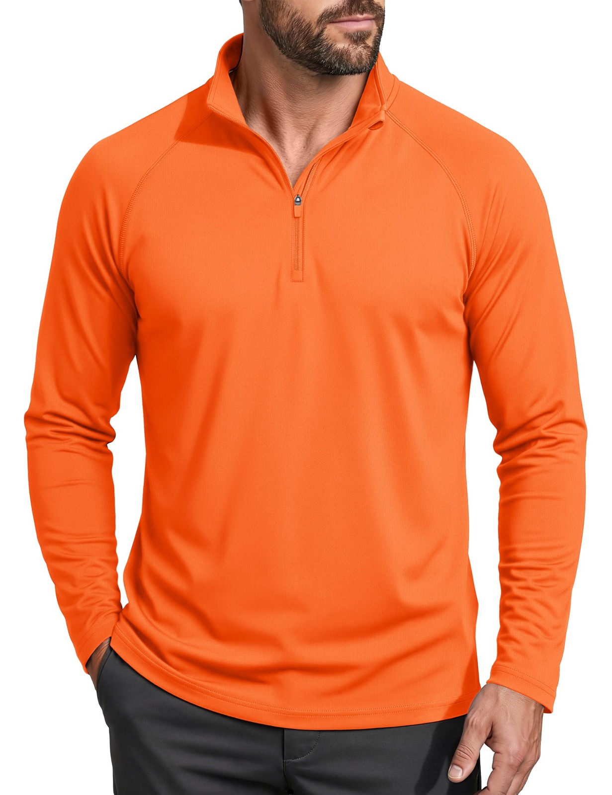 MAGCOMSEN Sun Shirts for Men Dry Fit Sun Protection Running Fishing Gym Worko... gallery