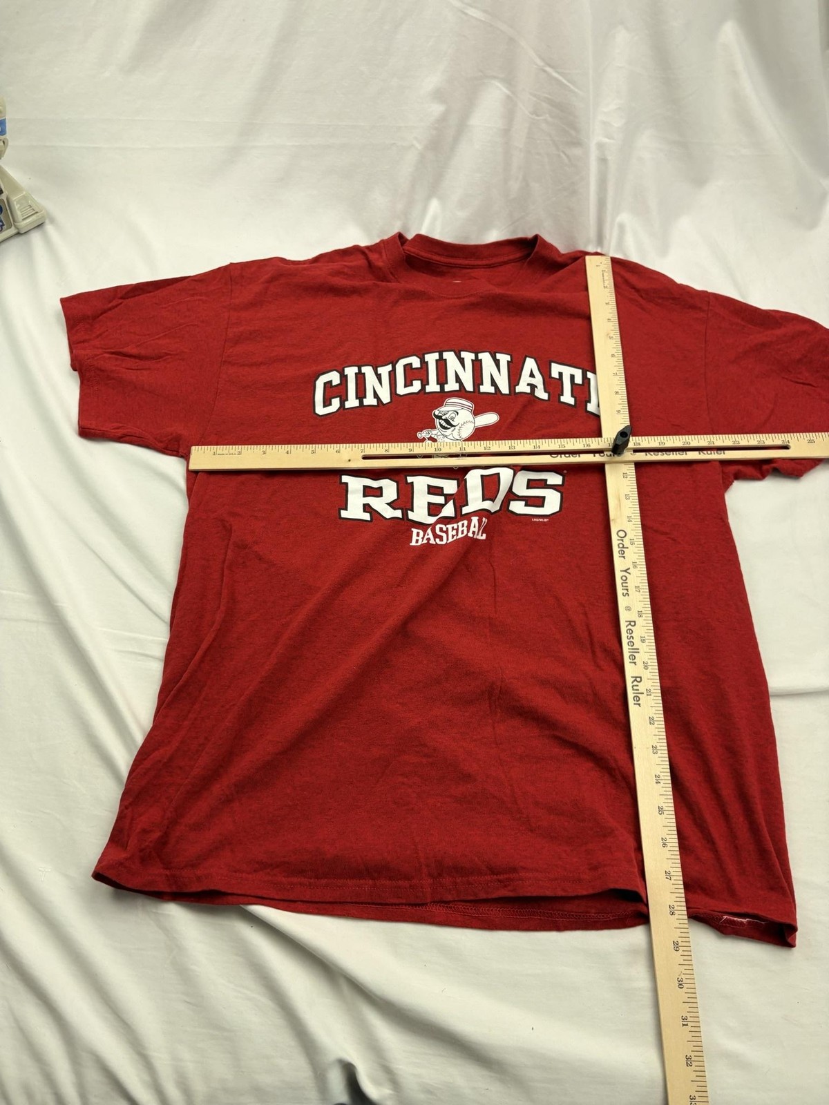 Cincinnati Reds Shirt Mens XL Red Baseball Tee T-Shirt Genuine Merchandise MLB gallery