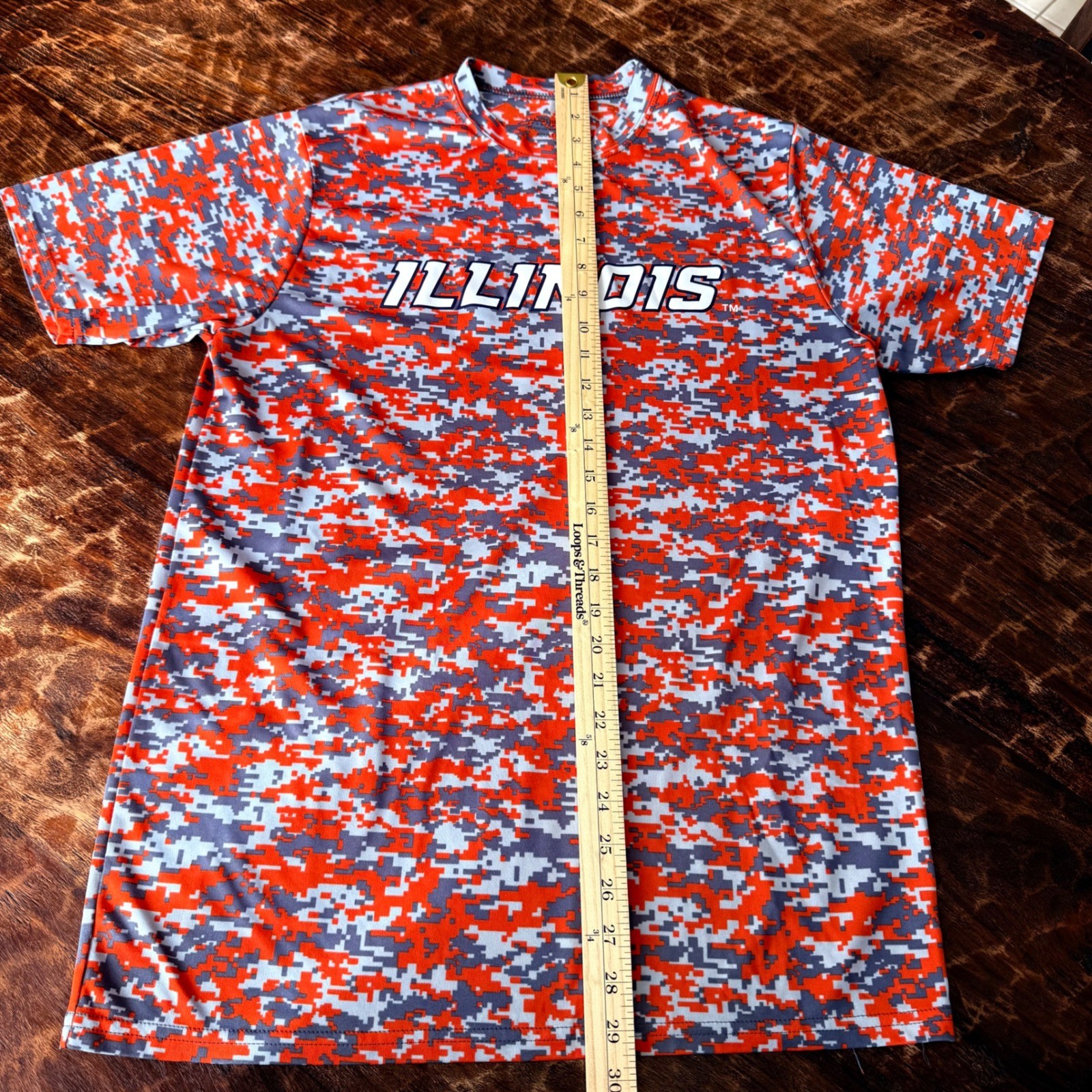 Augusta Sportswear Illinois Fighting Illini Camo Athletic T-Shirt Men's Adult M gallery