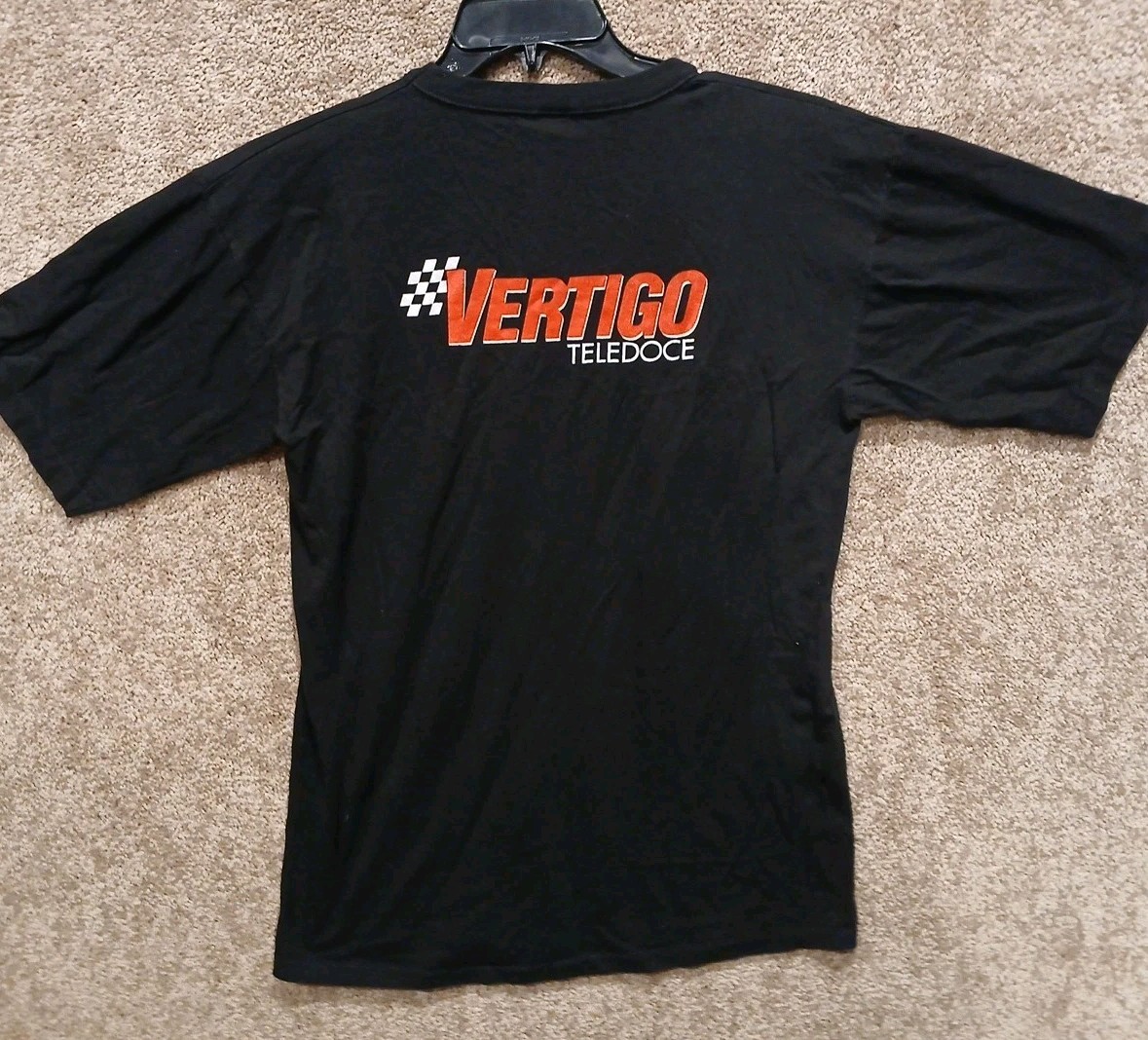 Vertigo Teledoce Records Black T Size XL Shirt Pachucos Uruguay Sun gallery