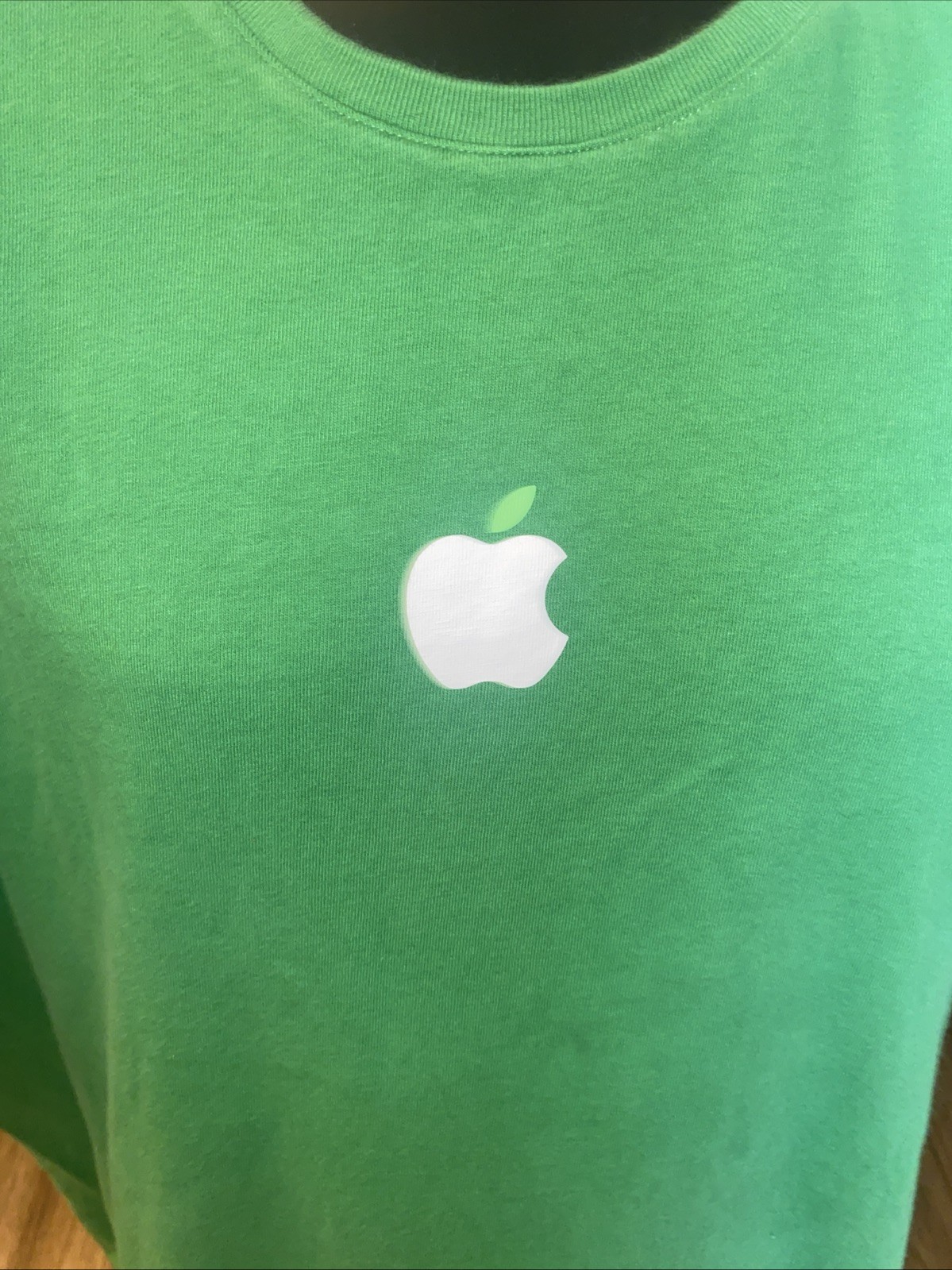 Apple T-Shirt Sz 3XL Leave The World Better Than You Found It Green Computers gallery