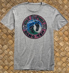Retro Surf T Shirt 100% Cotton Vtg Art 100% Pure Hang Ten Surfer Surfing