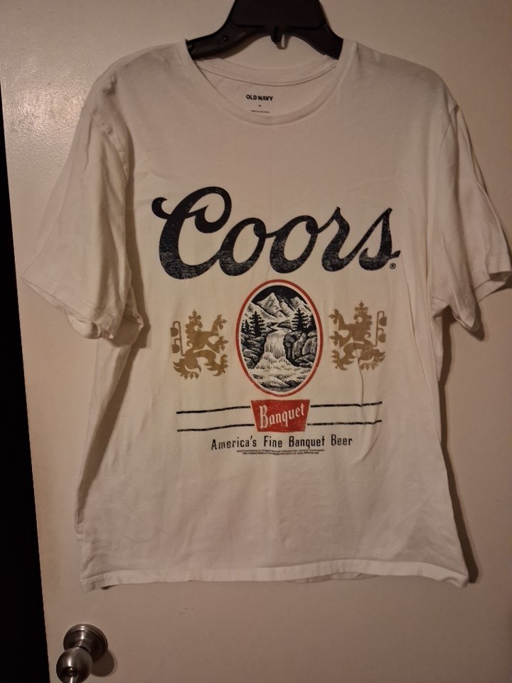 Coors t shirt xl Great Party Shirt In Spring And Summer Support Your Favorite gallery