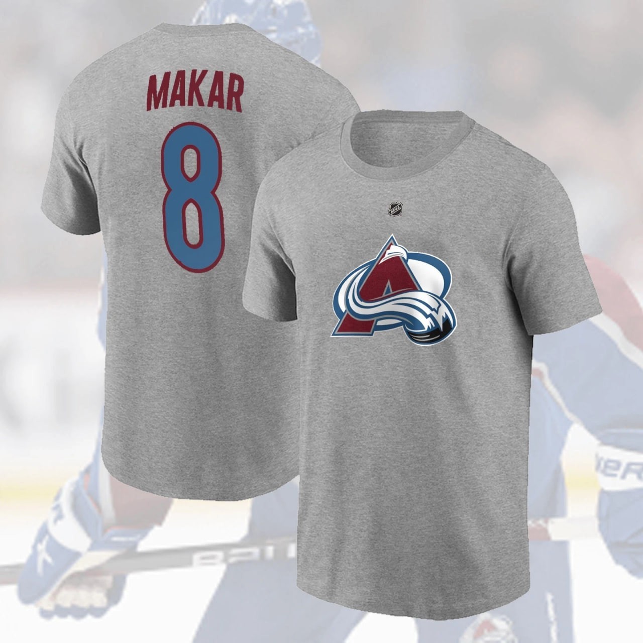 🔥Cale #8 Makar Colorado Team 2025 Name & Number Gift For Avalanche Fans gallery