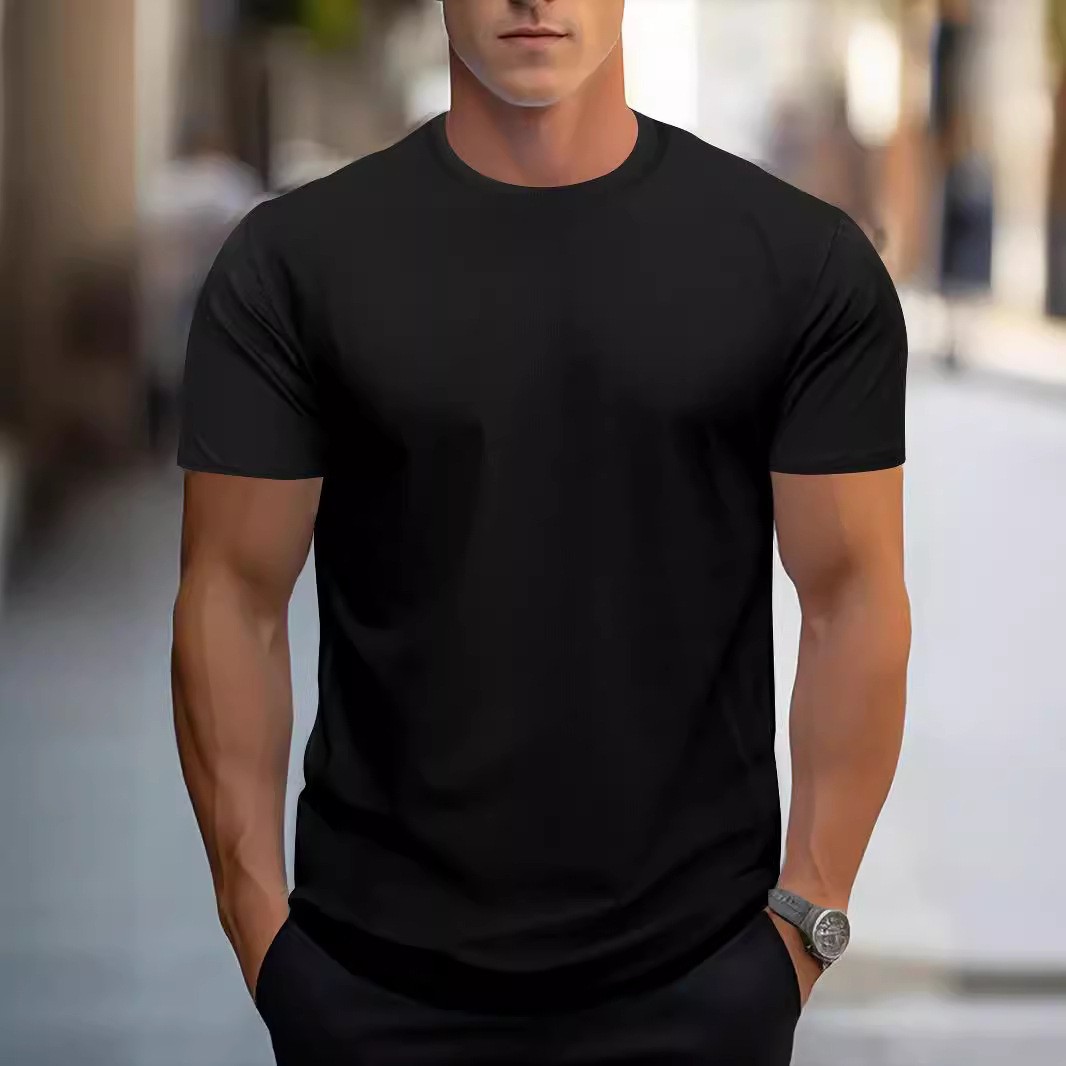 Jàri - Men’s Quick-Dry Breathable Round Neck Short Sleeve Shirt gallery
