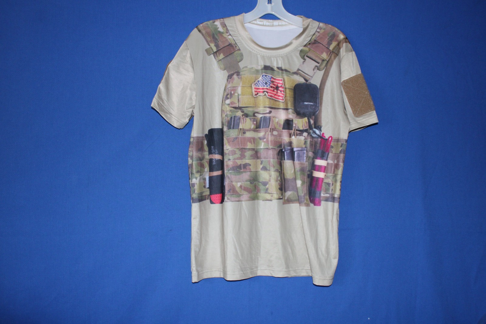 Military Tactical Vest Print T-Shirt # 53 gallery