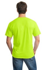 GILDAN High Visibility Shirts Safety Orange Green 6 Pack Mix 5.3 Oz Hi Vis Tee