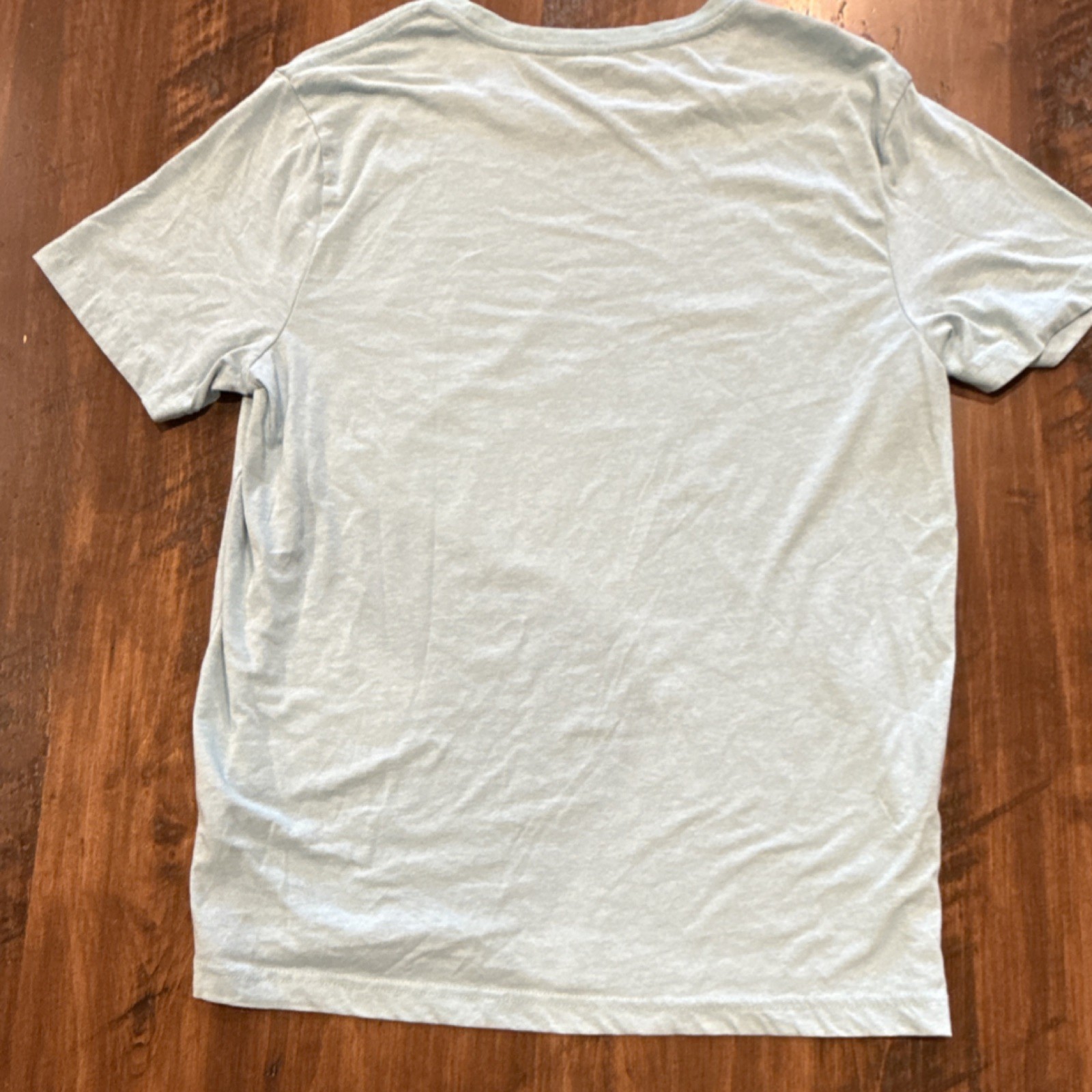 Hurley Men's Light Blue Graphic Logo Crew Neck Short Sleeve T-Shirt, Size L gallery