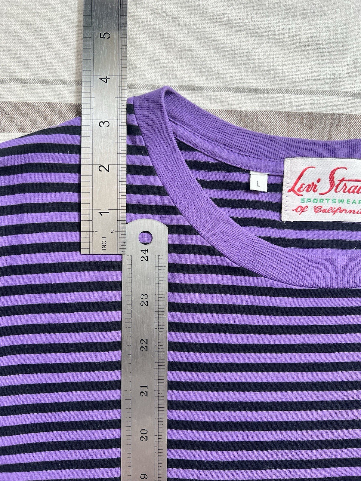 LVC T-Shirt L 50s Sportswear Levi's Vintage Clothing NOS New Single Stitch BNWOT gallery