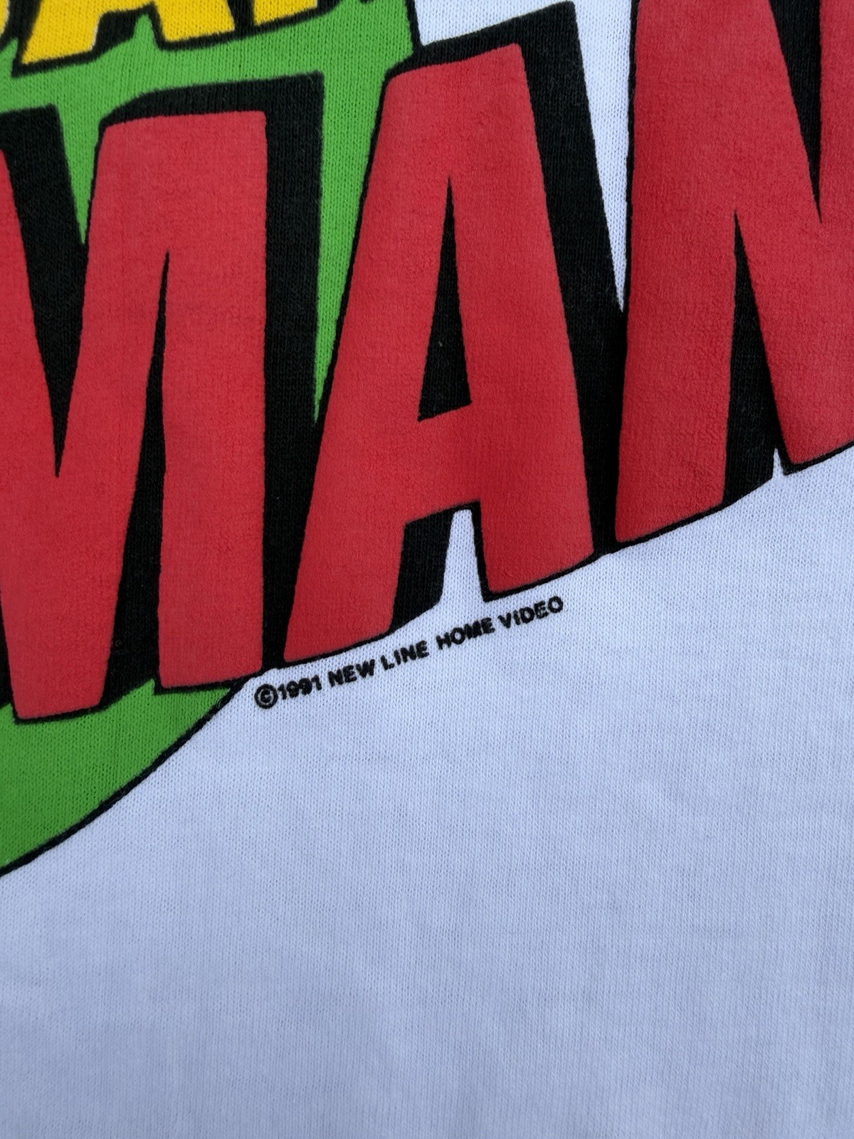 Vintage 1991 Hulk Hogan Suburban Commando White XL Long Sleeve Tee. Movie Promo gallery