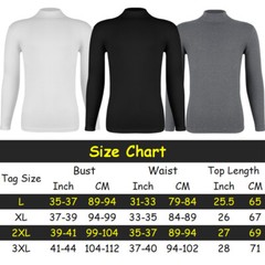 Men Mock Neck Turtleneck Long Sleeve Shirts Undershirt Thermal Fleece Lined Tops