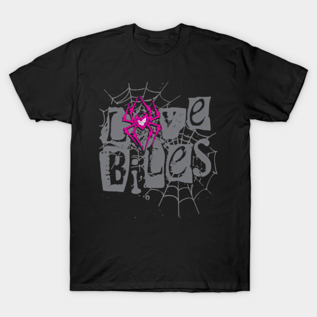 AJ Lee Love Bites Spider T-Shirt WWE Wrestling Diva Graphic Tee Vintage Fan gallery