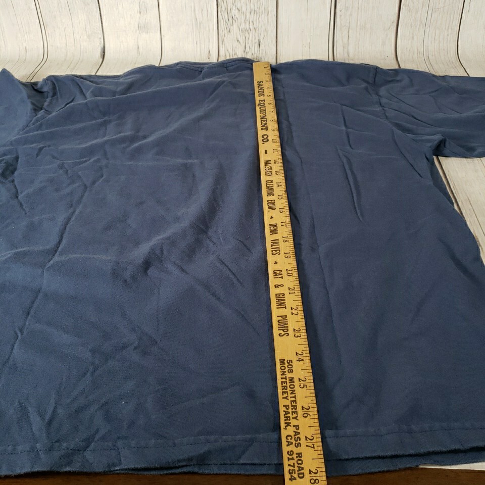 Vintage Spirit Of America Shirt Adult XXL Blue Patriotic USA Fishing Marlin gallery