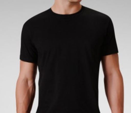 1 CALVIN KLEIN COTTON BLACK GRAY WHITE CREW NECK T-SHIRT UNDERSHIRT S M L XL XXL gallery