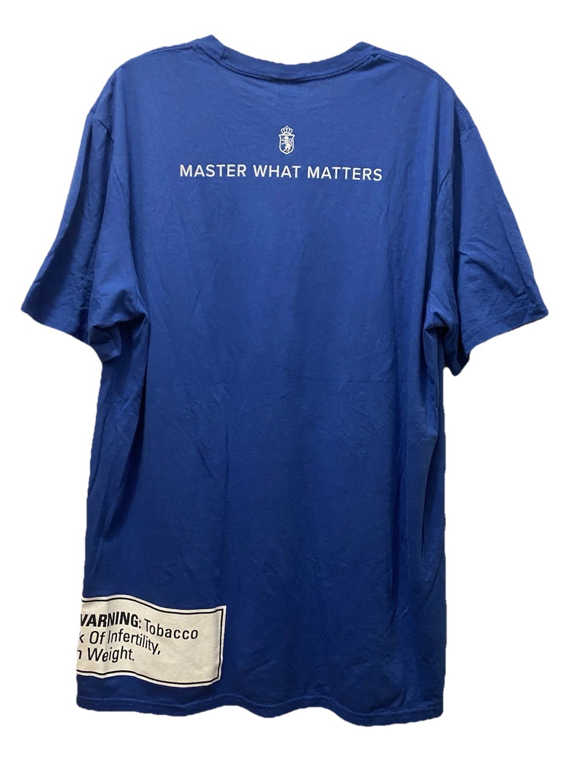 Dutch Masters Cigars/Tobacco {leaf wraps} Promo Shirt • Adult XL• Unique Blue! gallery