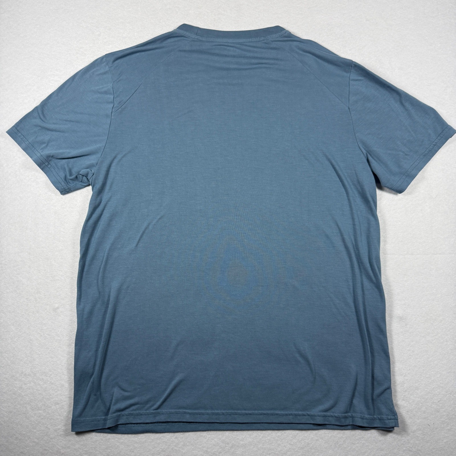 Free Fly Bamboo Tee Large Blue Raglan Short Sleeve Performance T-Shirt FF-120320 gallery