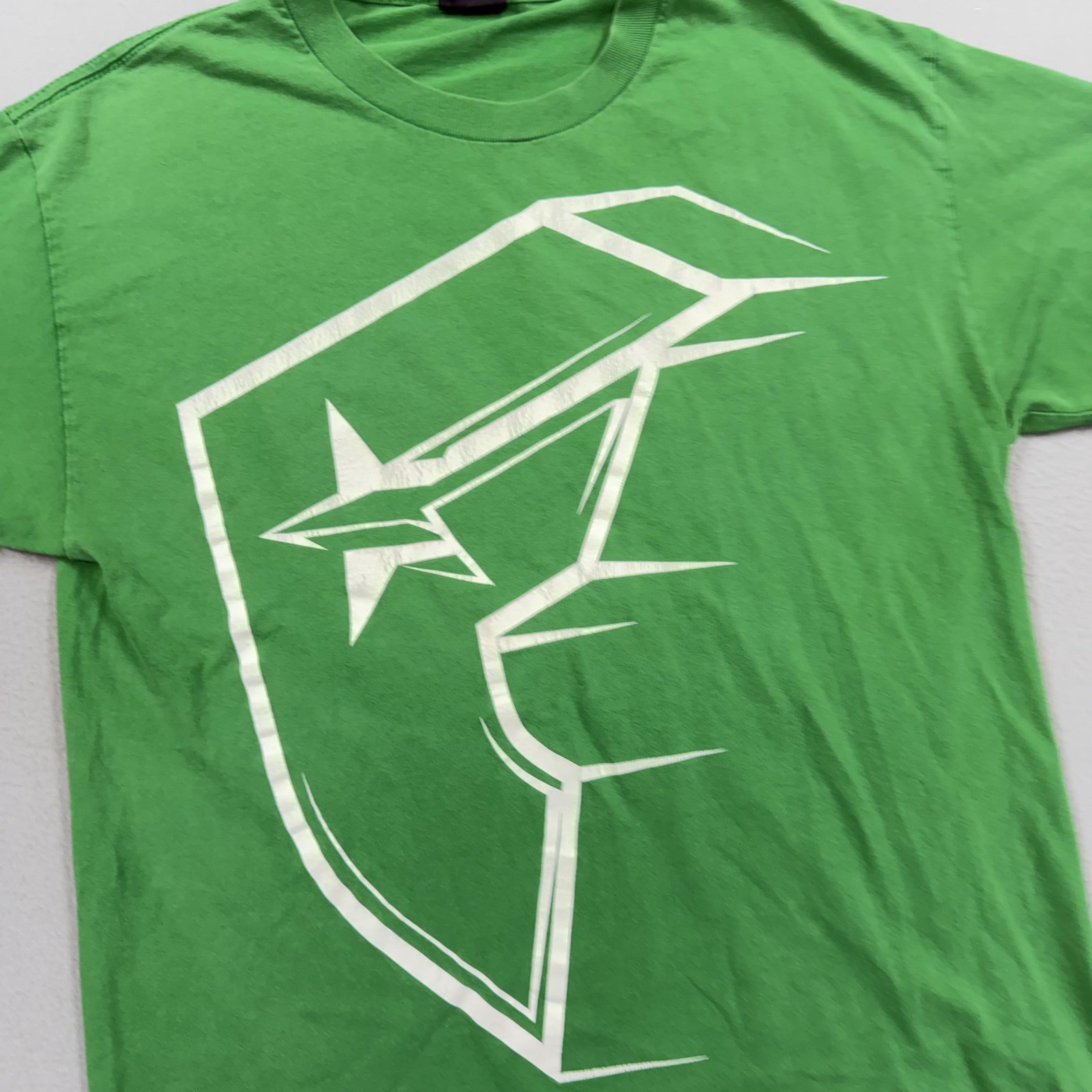 Famous Stars & Straps Shirt Mens Large Green Logo Skateboarding Tee Streetwear gallery