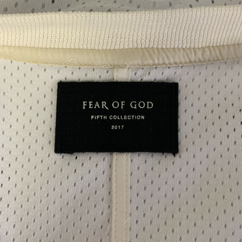 FEAR OF GOD Size S White Polyester Silk Jersey T-shirt gallery