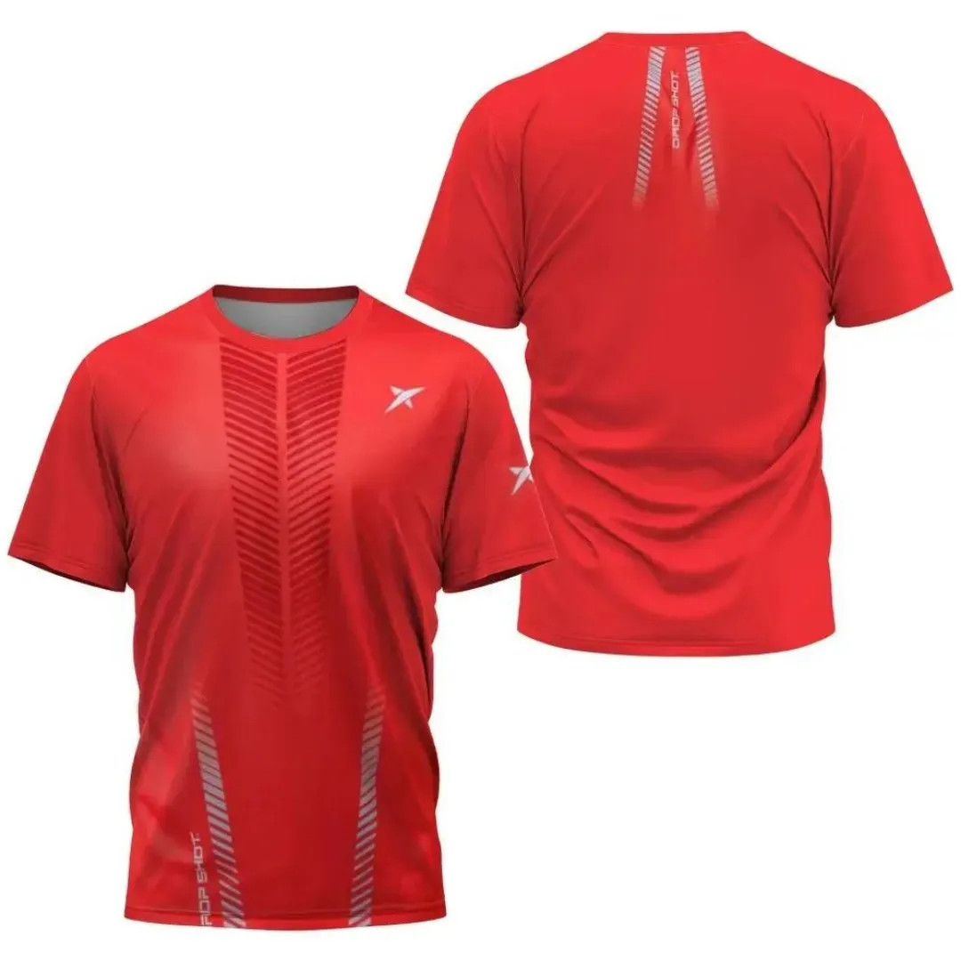 2025 summer new breathable sportswear Padel quick drying T-shirt outdoor men gallery