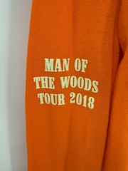 Heron Preston Justin Timberlake Tour Tee Size Adult Large Man Of The Woods